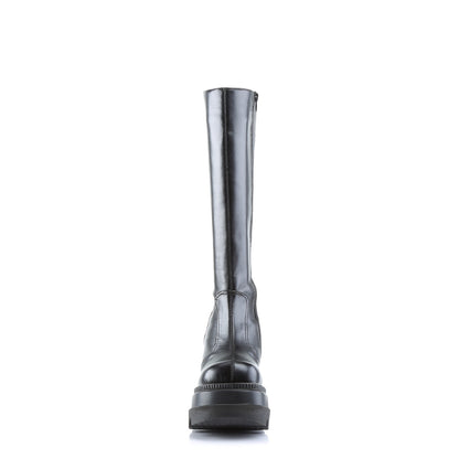DemoniaCult Womens Boots SHAKER-100 Blk Vegan Leather