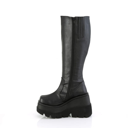 DemoniaCult  Botas SHAKER-100WC BLK cuero vegano
