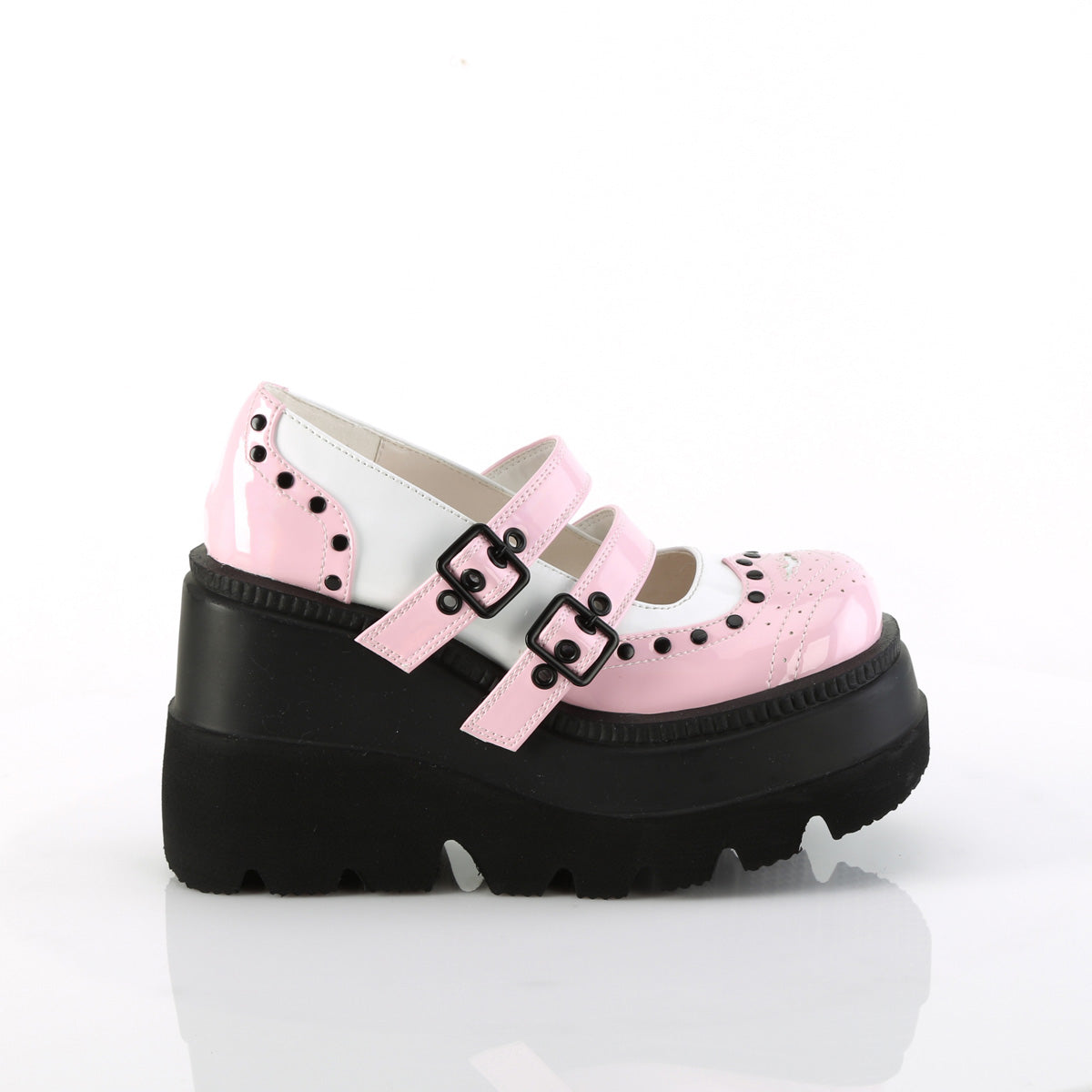 DemoniaCult   SHAKER-27 B. Patente Pink-Wht