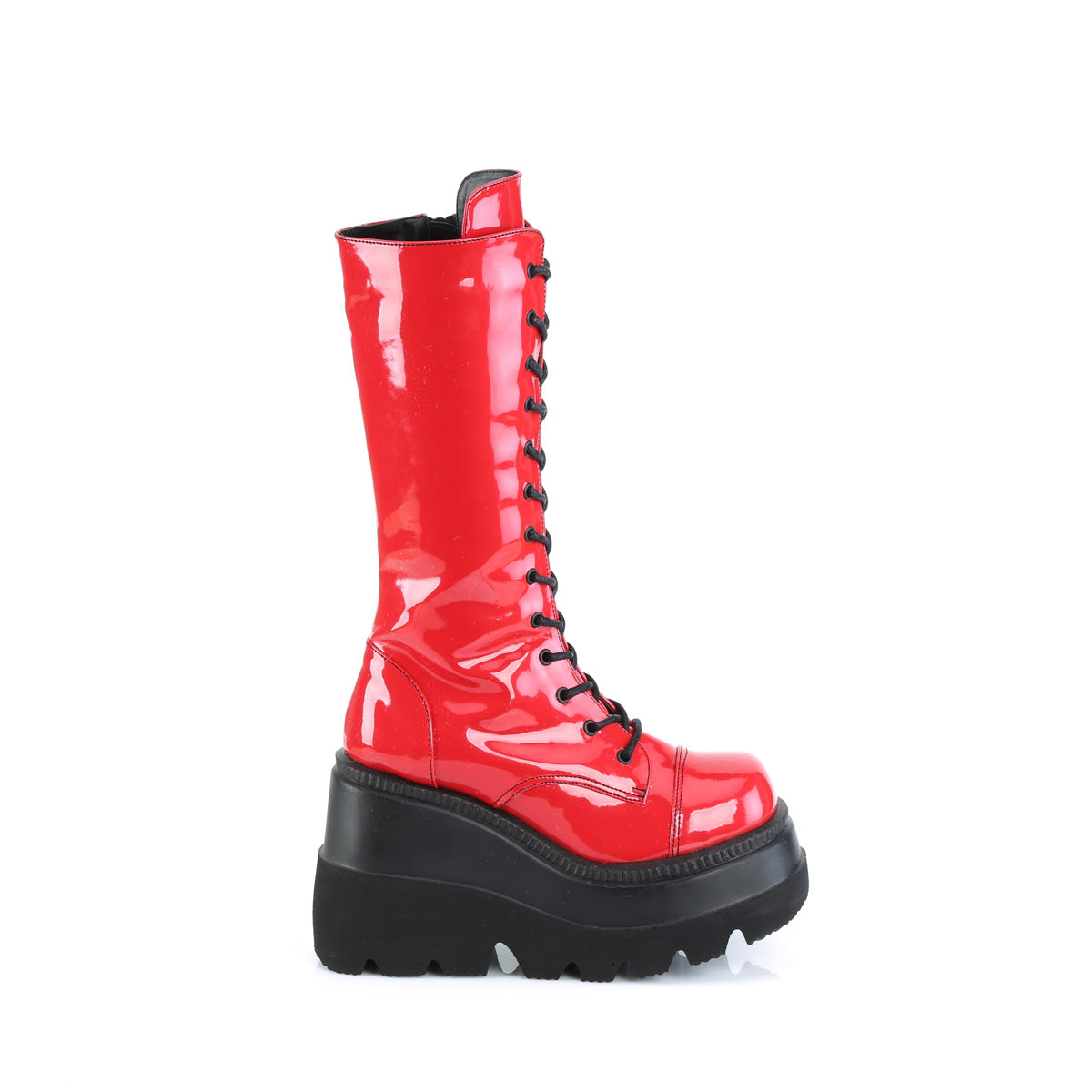 DemoniaCult  Botas SHAKER-72 patente roja