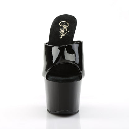 Pleaser Sandalias para mujer SKY-301 BLK PAT / BLK