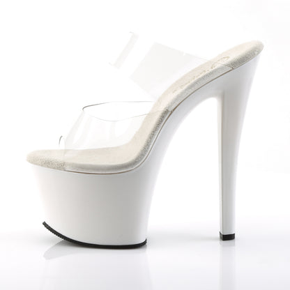 Pleaser Sandalias para mujer SKY-302 clr / wht