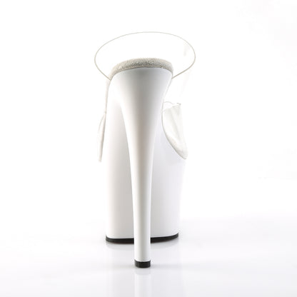 Pleaser Sandalias para mujer SKY-302 clr / wht