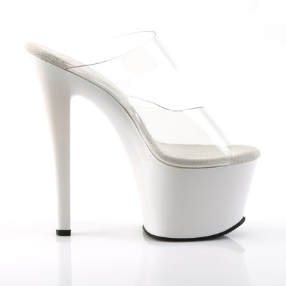 Pleaser Sandalias para mujer SKY-302 clr / wht