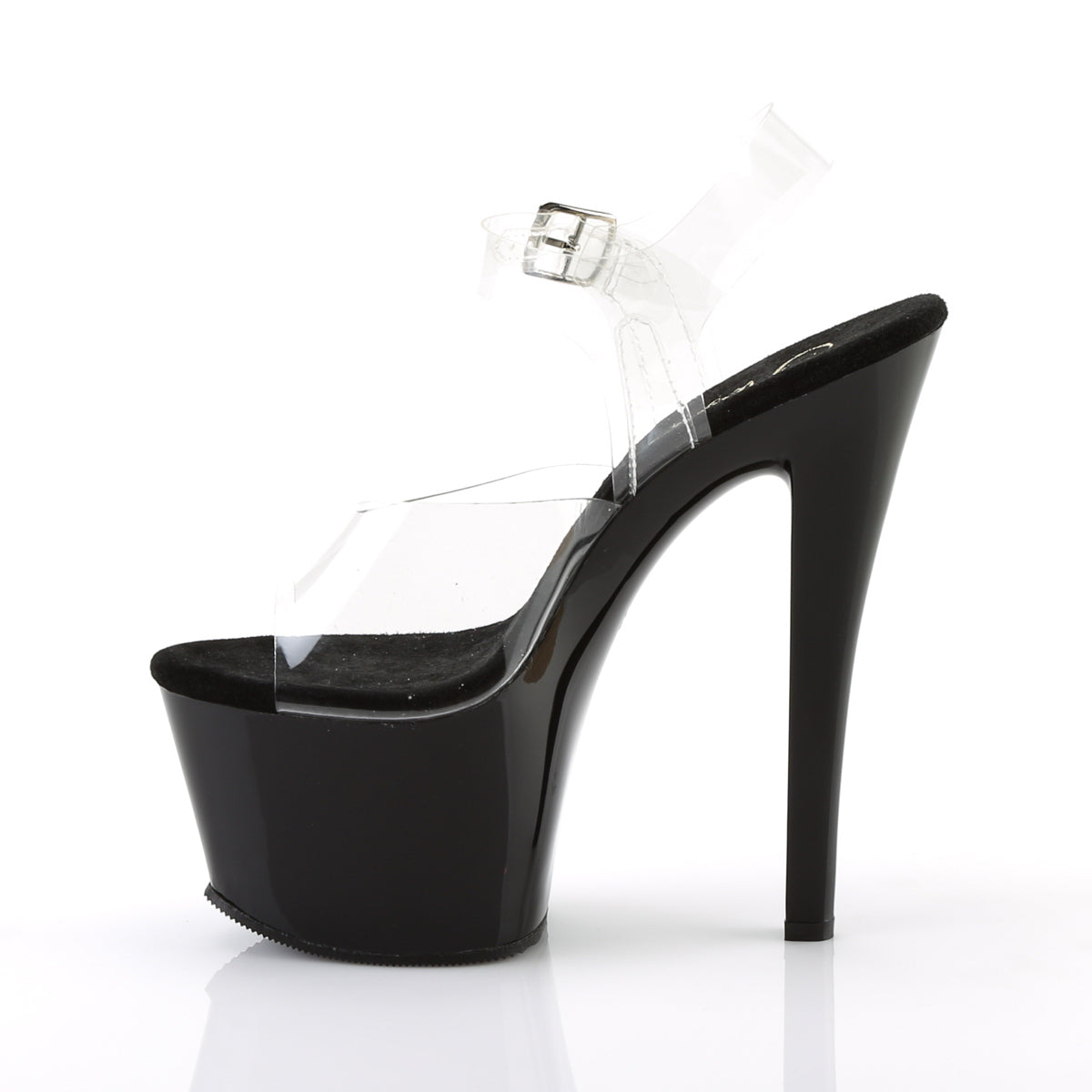Pleaser Womens Sandals SKY-308 Clr/Blk