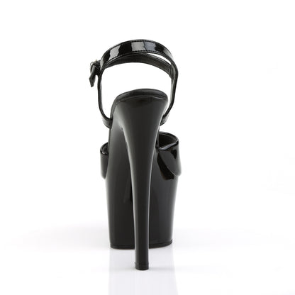 Pleaser Sandalias para mujer SKY-309vl BLK PAT / BLK
