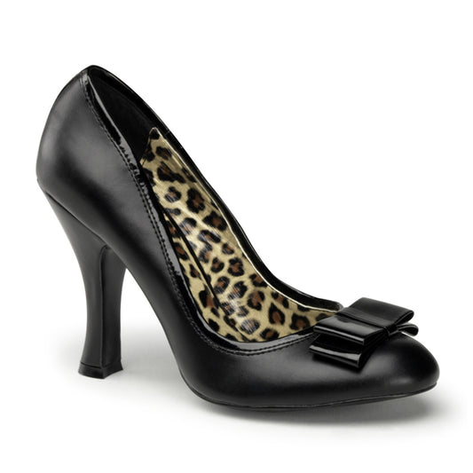 Pin Up Couture Bombas de mujer SMITTEN-01 BLK PU