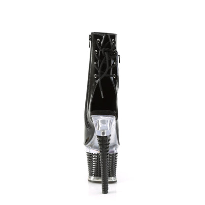 Pleaser  Botines SPECTATOR-1018 BLK PAT / CLR-BLK