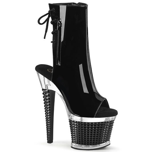 Pleaser  Botines SPECTATOR-1018 BLK PAT / CLR-BLK