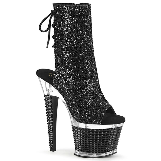 Pleaser  Botines SPECTATOR-1018g blk brillo / clr-blk