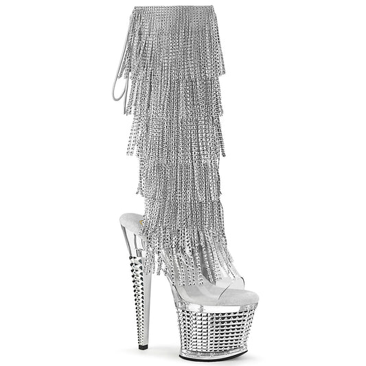 Pleaser  Botines SPECTATOR-2017RSF CLR-SLV / CLR-SLV Chrome