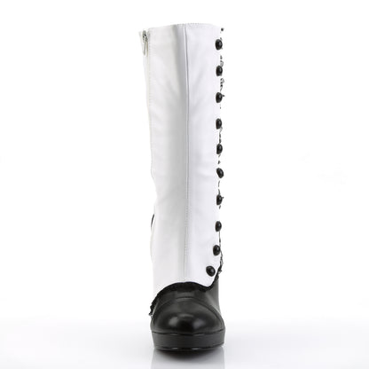 Funtasma De las mujeres  SPLENDOR-130 WHT-Blk PU