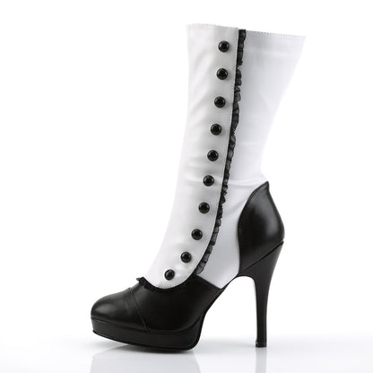 Funtasma De las mujeres  SPLENDOR-130 WHT-Blk PU
