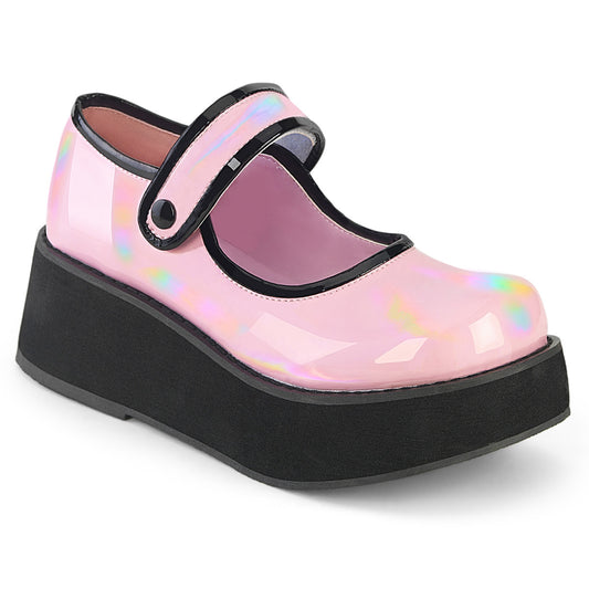 DemoniaCult  Zapatillas SPRITE-01 B. Pink Holo Pat