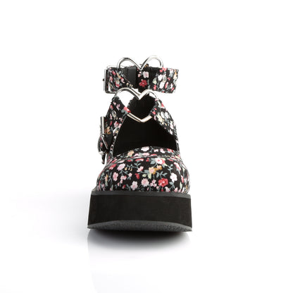 DemoniaCult Bombas de mujer SPRITE-02 tela floral
