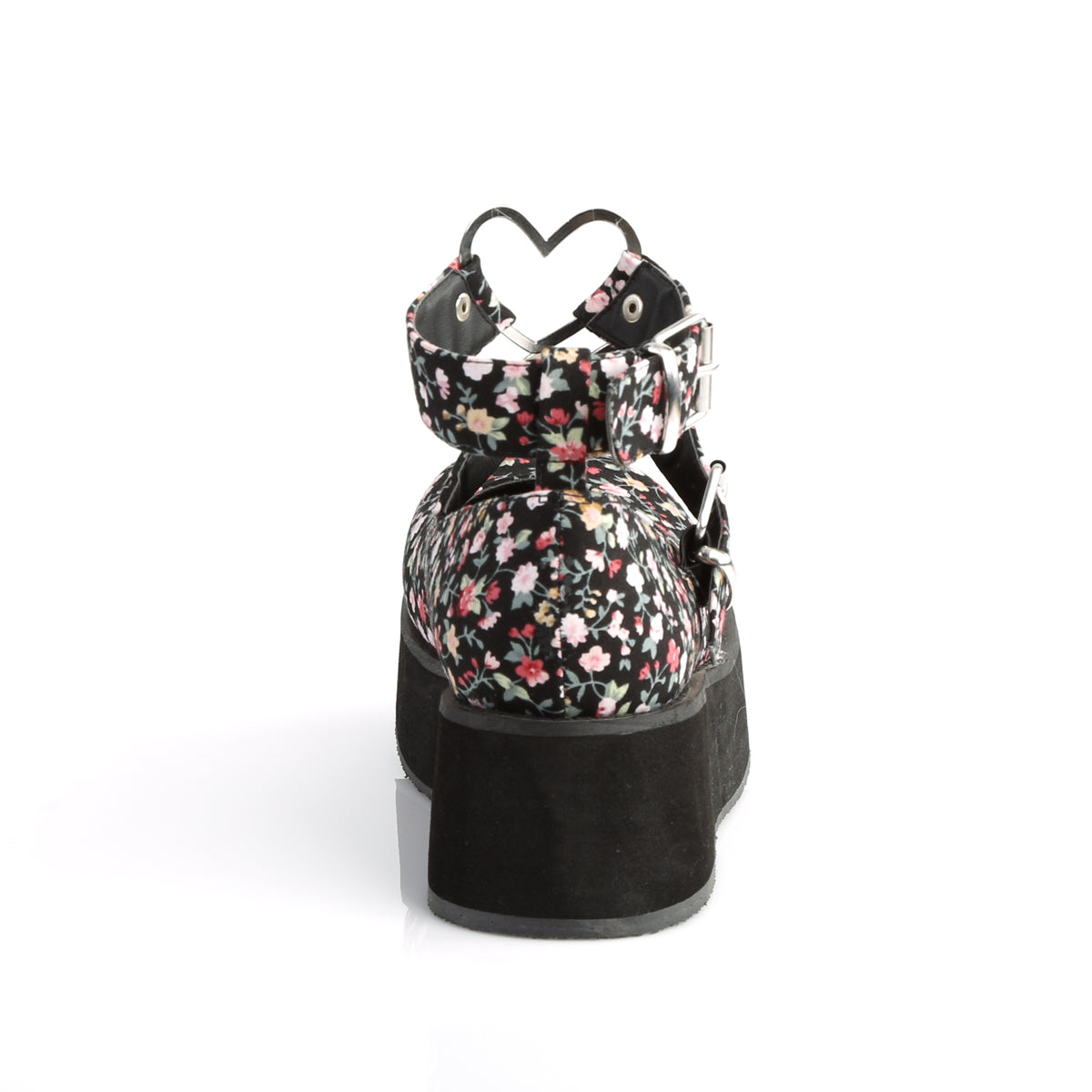 DemoniaCult Bombas de mujer SPRITE-02 tela floral