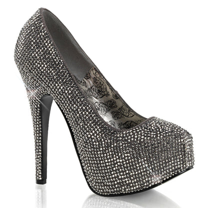 Bordello Bombas para mujer TEEZE-06r gris satin-pewter rs