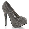 Bordello Bombas para mujer TEEZE-06r gris satin-pewter rs
