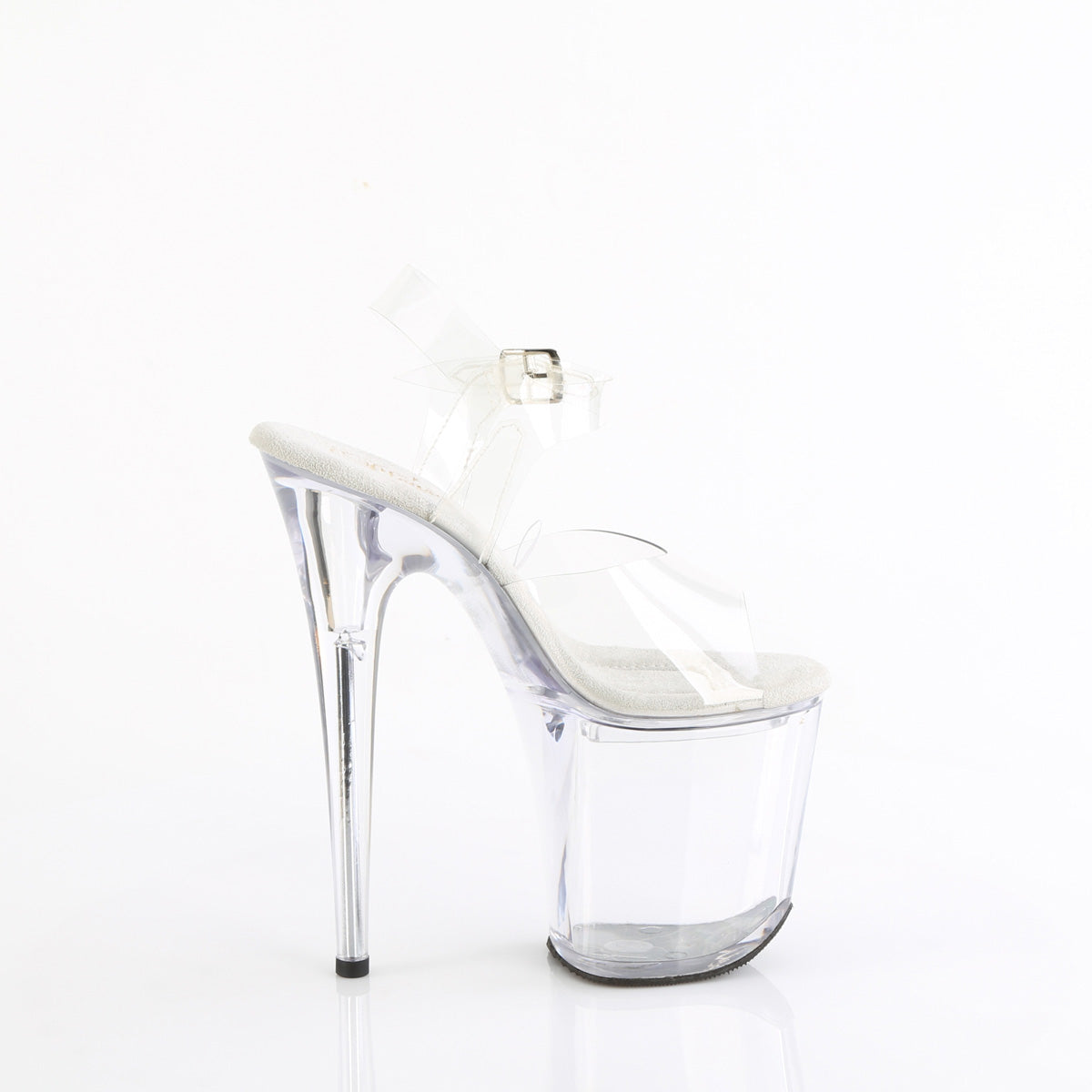 Pleaser   TREASURE-808FLA CLR/CLR