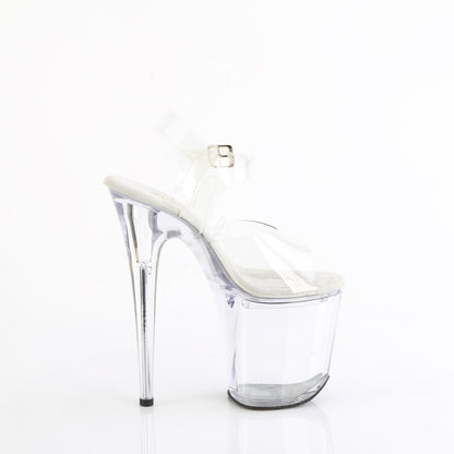 Pleaser   TREASURE-808FLA CLR/CLR