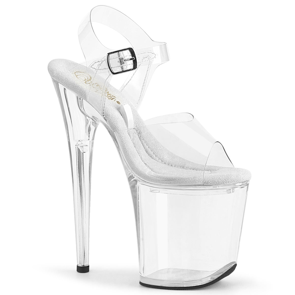 Pleaser   TREASURE-808FLA CLR/CLR
