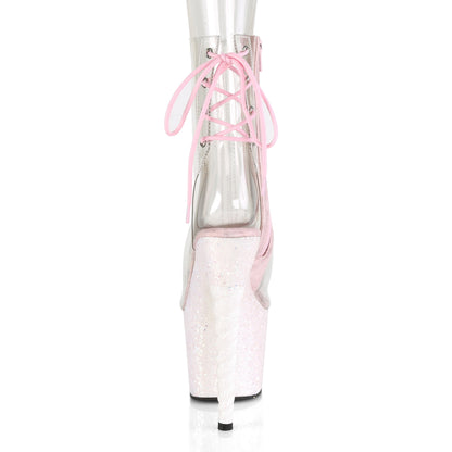 Pleaser Botas de tobillo para mujer unicorn-1018c clr / opal multi brillo