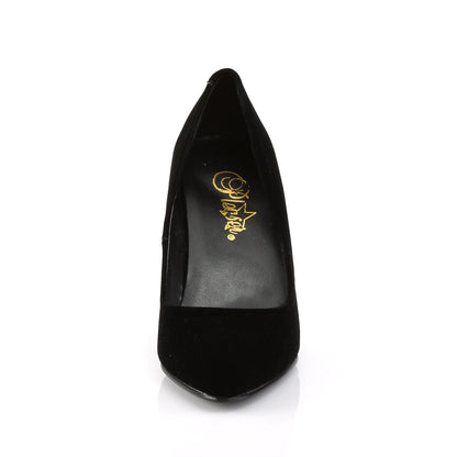 Pleaser Bombas para mujer VANITY-420 BLK VELVET