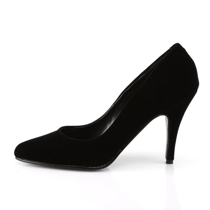 Pleaser Bombas para mujer VANITY-420 BLK VELVET