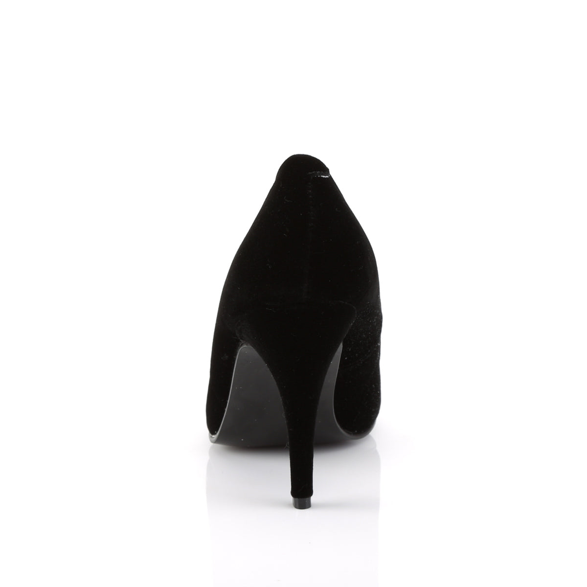 Pleaser Bombas para mujer VANITY-420 BLK VELVET