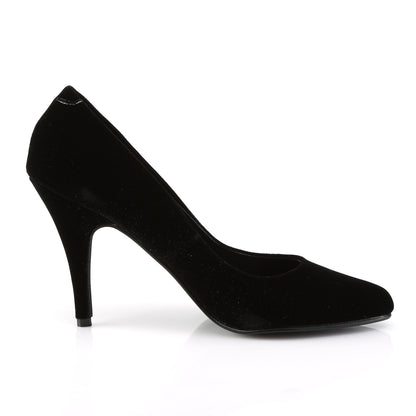 Pleaser Bombas para mujer VANITY-420 BLK VELVET