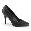 Pleaser Bombas para mujer VANITY-420 Blk Faux Cuero