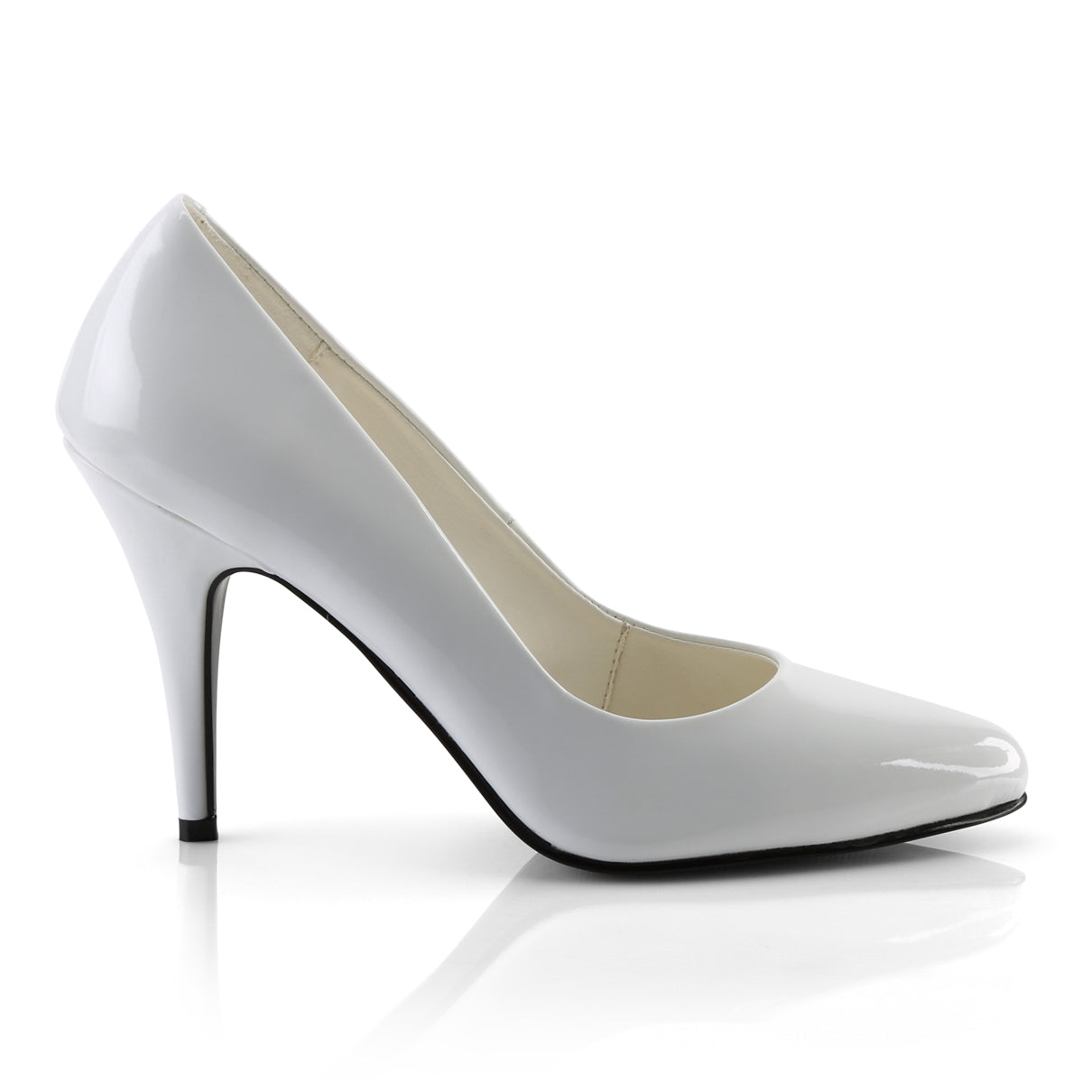 Pleaser Bombas para mujer VANITY-420 wht pat