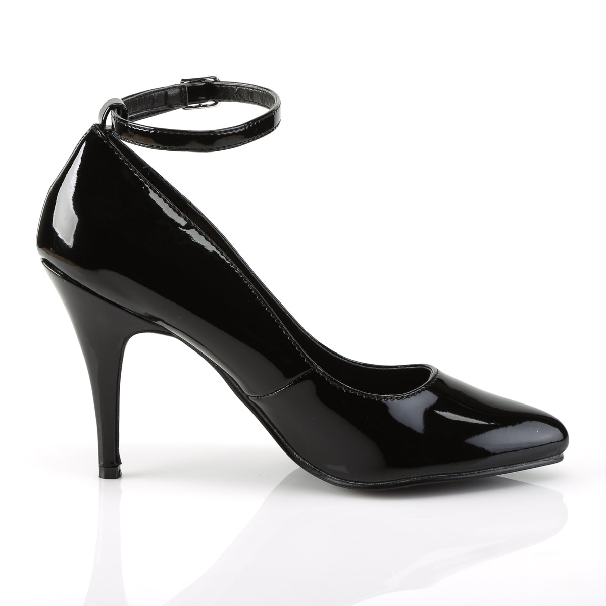 Pleaser Bombas para mujer VANITY-431 BLK PAT