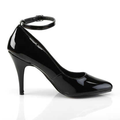 Pleaser Bombas para mujer VANITY-431 BLK PAT