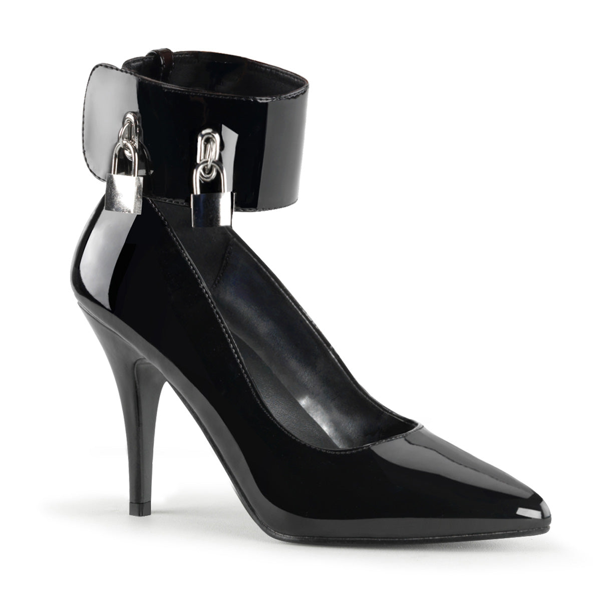 Pleaser Bombas para mujer VANITY-434 BLK PAT