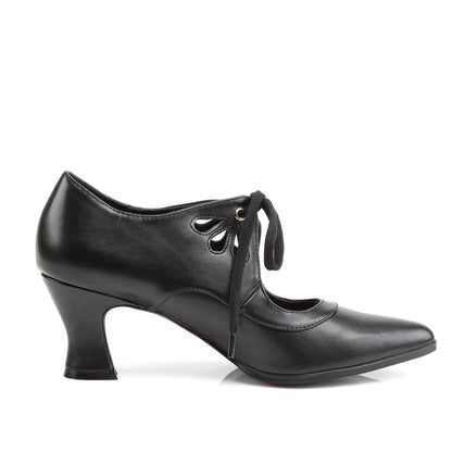 Funtasma Botas de tobillo para mujer VICTORIAN-03 blk pu