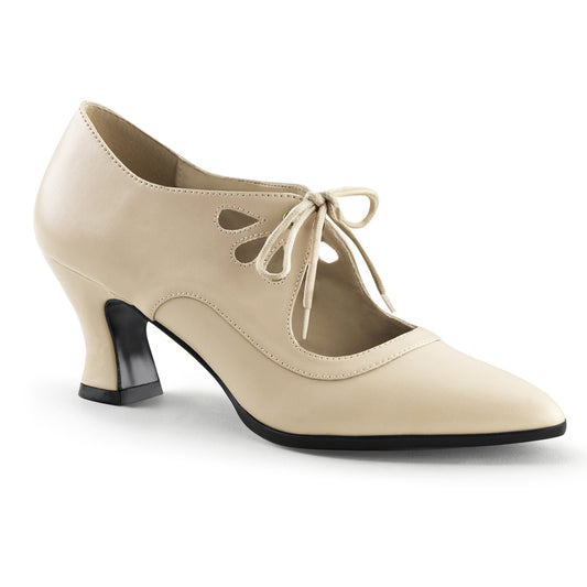 Funtasma Botas de tobillo para mujer VICTORIAN-03 crema pu