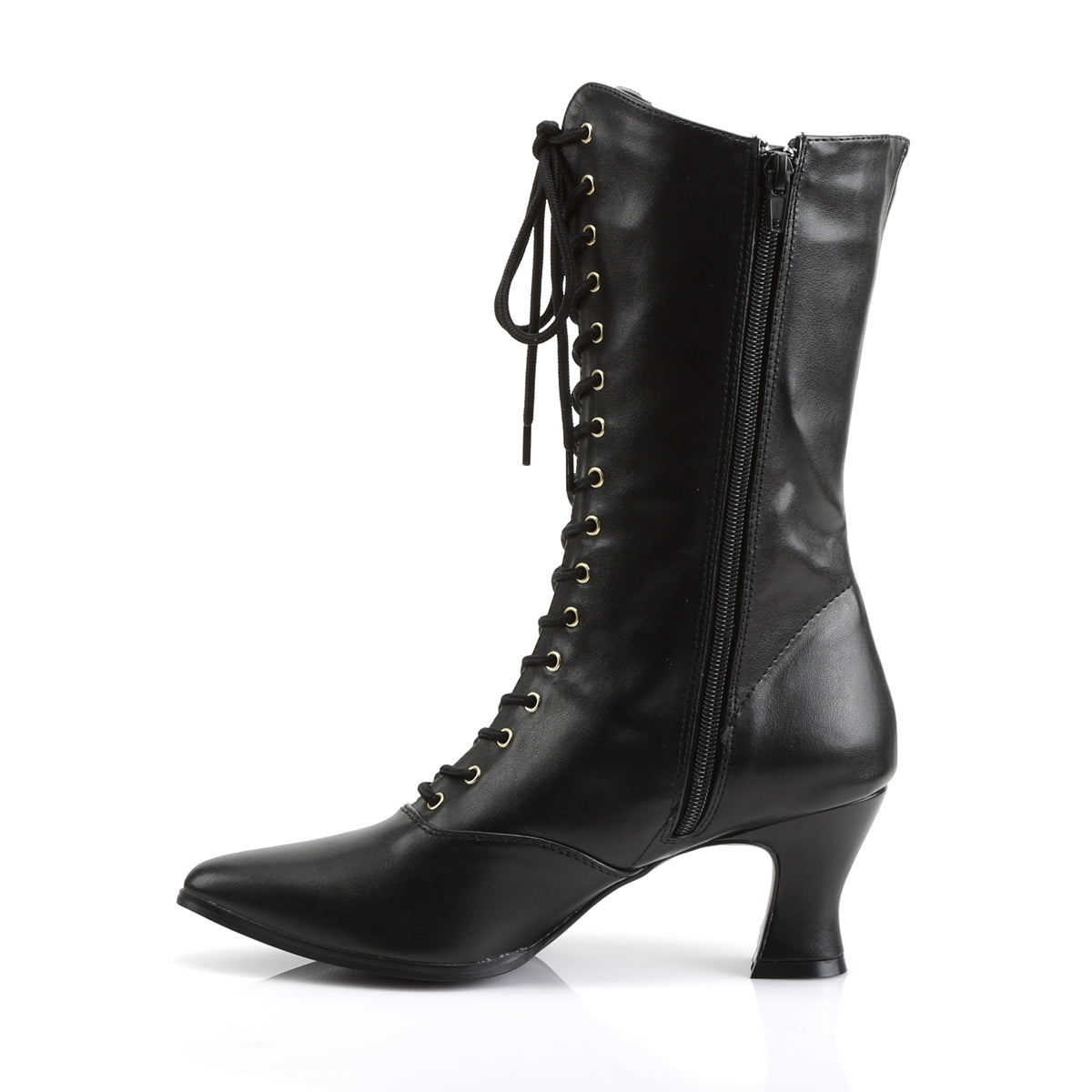 Funtasma Botas de tobillo para mujer VICTORIAN-120 blk pu