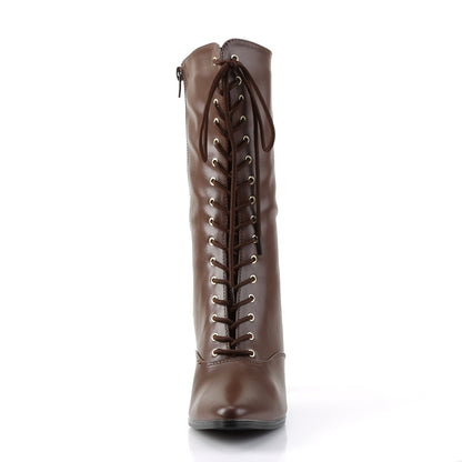 Funtasma Botas de tobillo para mujer VICTORIAN-120 PU marrón
