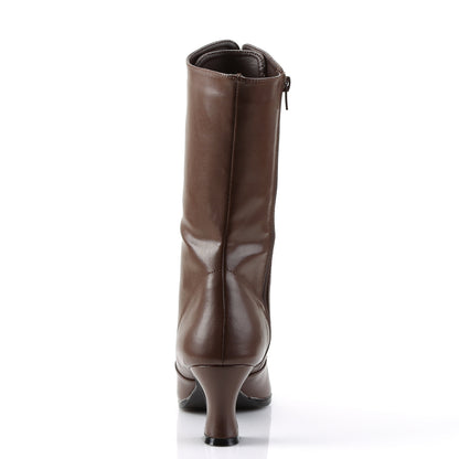 Funtasma Botas de tobillo para mujer VICTORIAN-120 PU marrón
