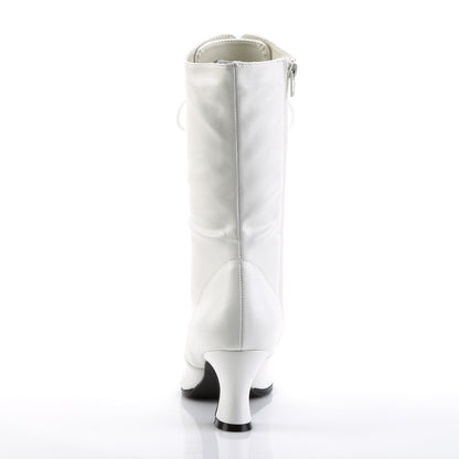 Funtasma Womens Ankle Boots VICTORIAN-120 Wht Pu
