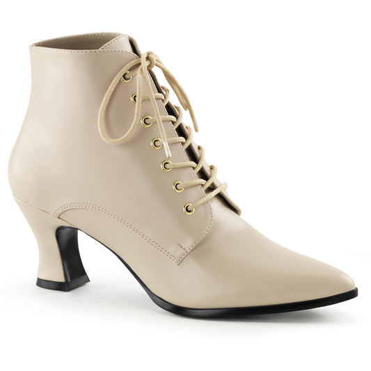 Funtasma Botas de tobillo para mujer VICTORIAN-35 crema pu