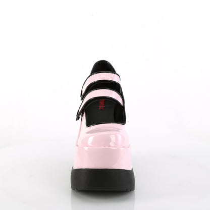 DemoniaCult  Zapatillas VOID-37 B. Patente rosa