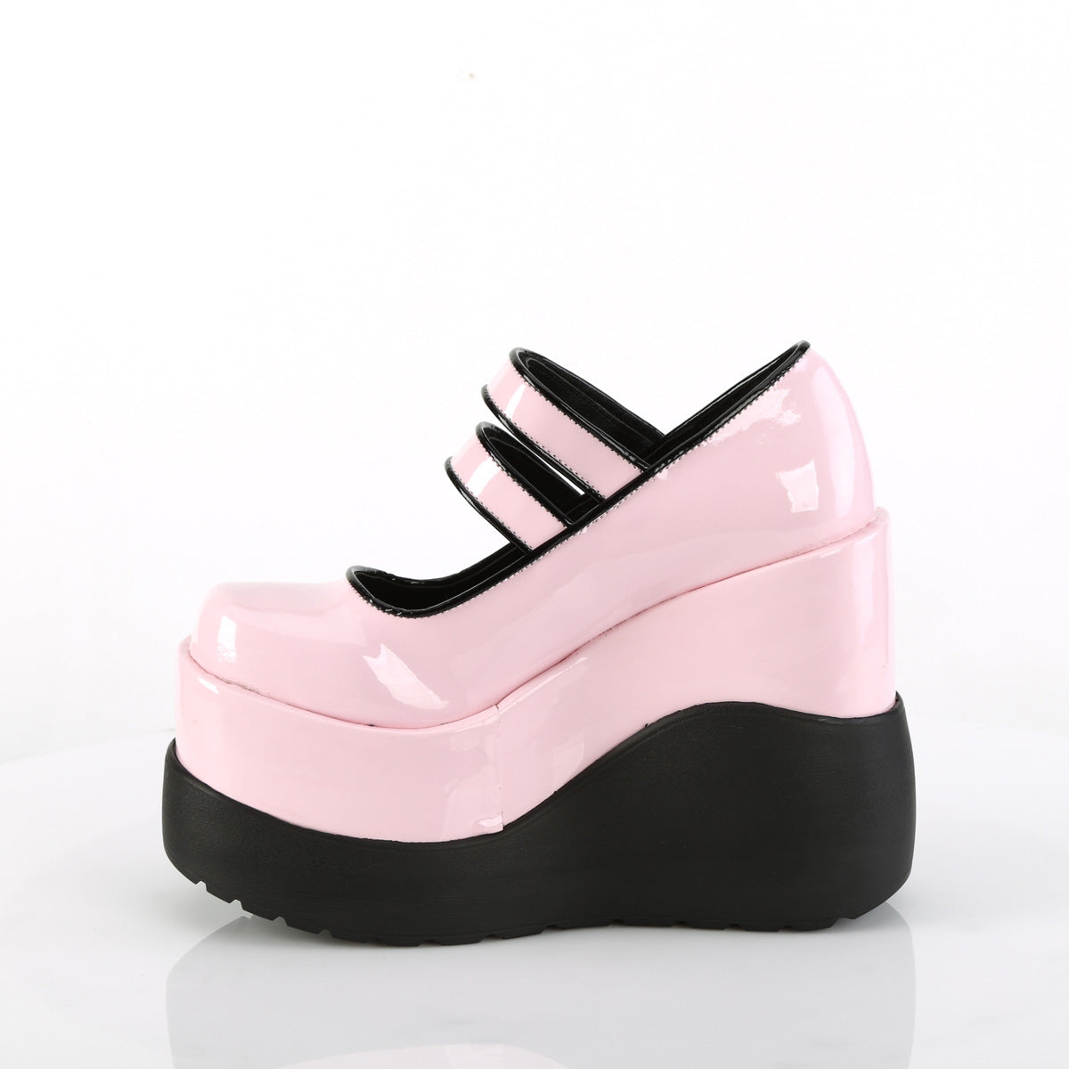 DemoniaCult  Zapatillas VOID-37 B. Patente rosa