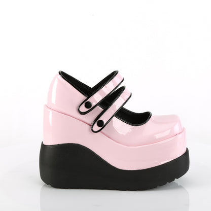 DemoniaCult  Zapatillas VOID-37 B. Patente rosa