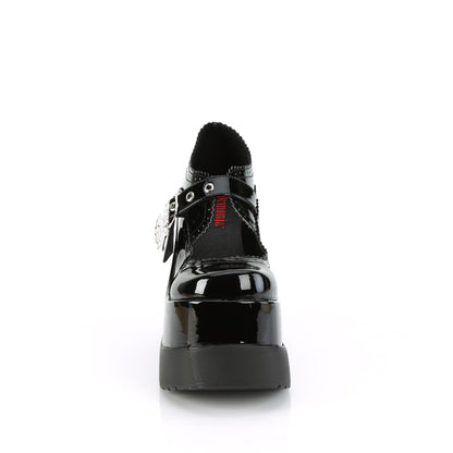 DemoniaCult  Zapatillas VOID-38 BLK Patente
