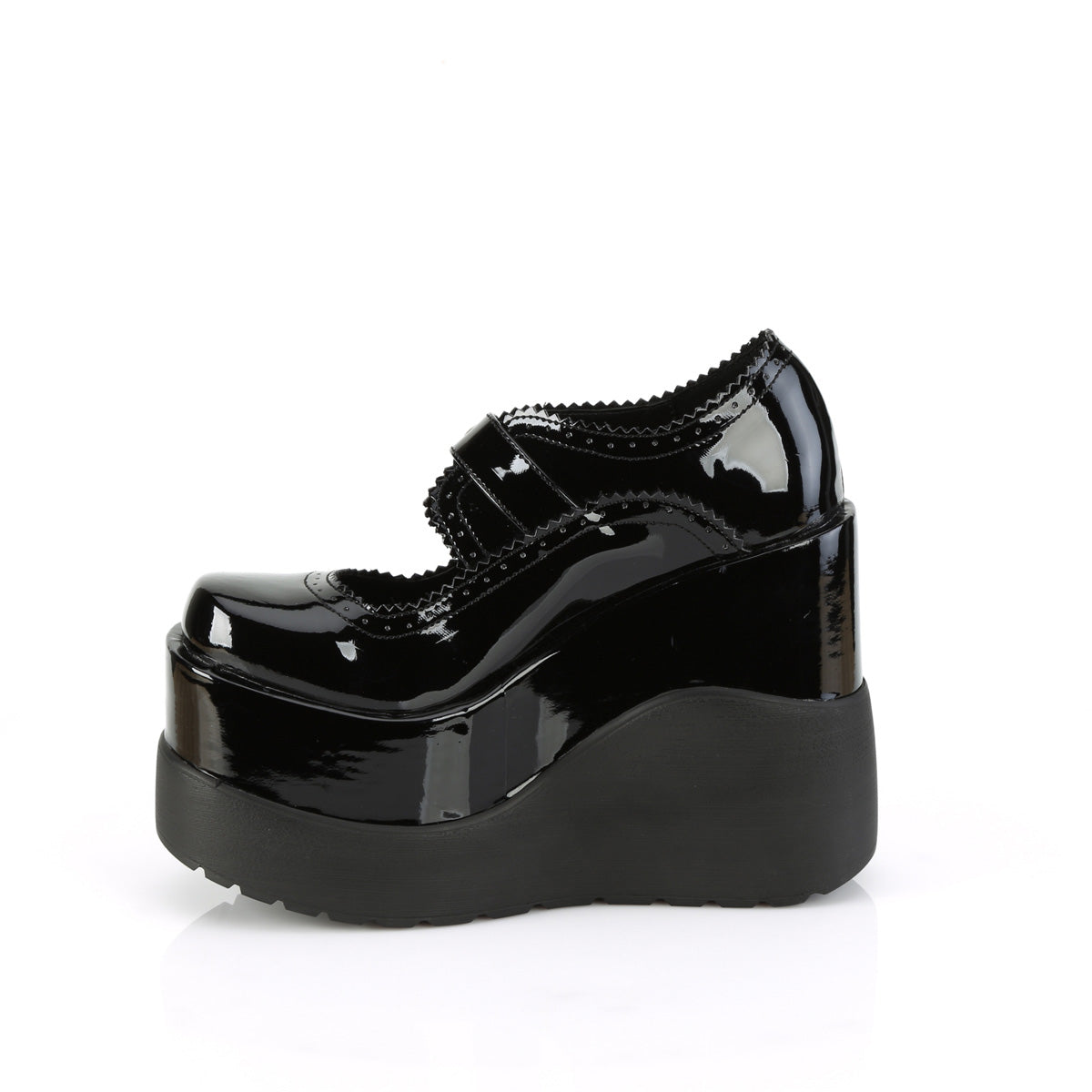 DemoniaCult  Zapatillas VOID-38 BLK Patente