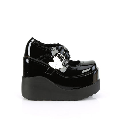 DemoniaCult  Zapatillas VOID-38 BLK Patente