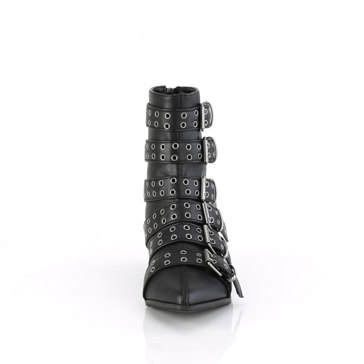 DemoniaCult Mens Boots WARLOCK-70 Blk Vegan Leather