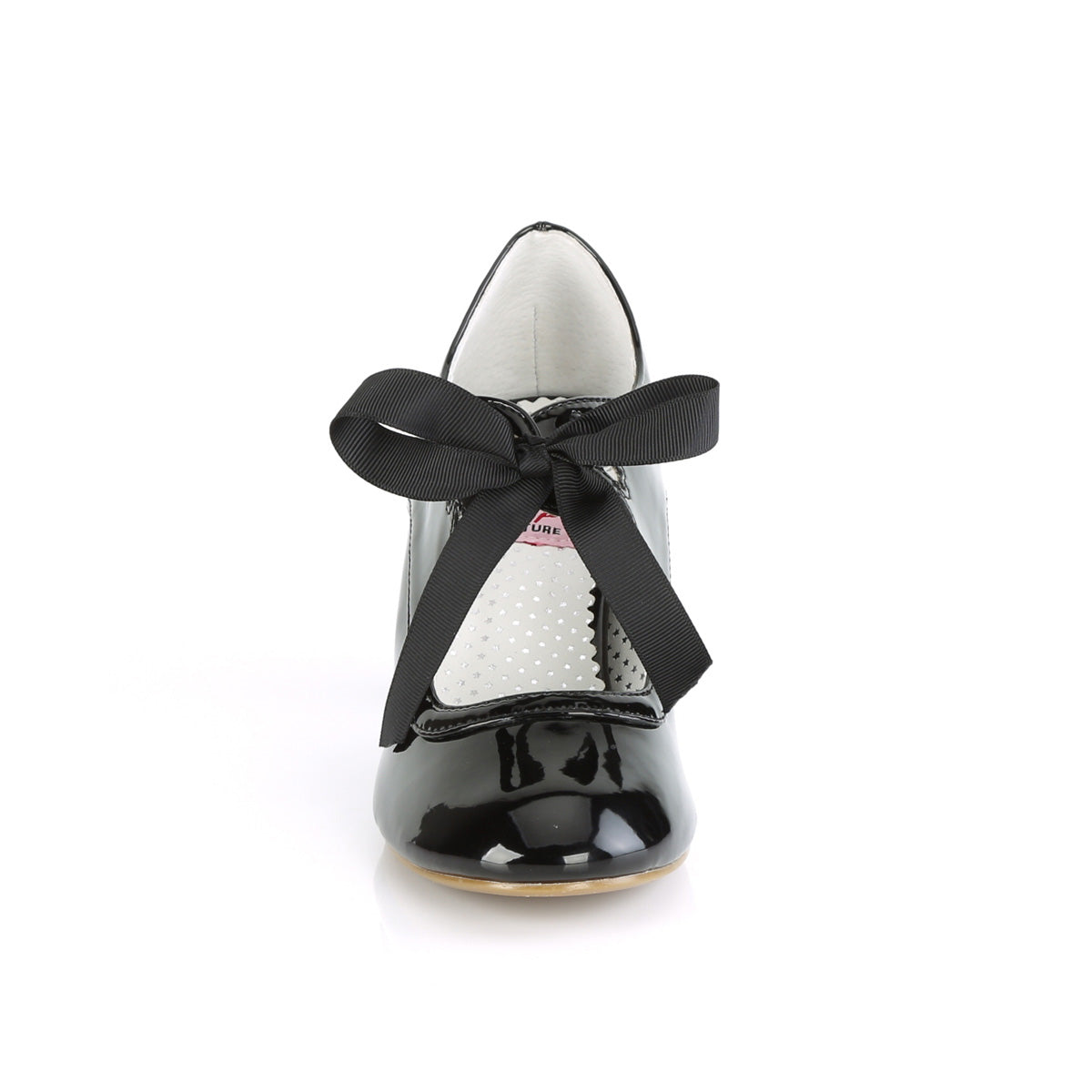 Pin Up Couture Bombas para mujer WIGGLE-32 BLK PAT